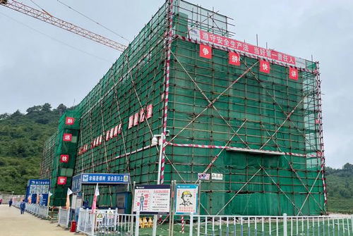 望谟坝算220千伏变电站新建工程主体封顶